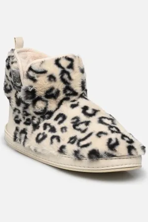Sarenza Chaussons léopard femme by