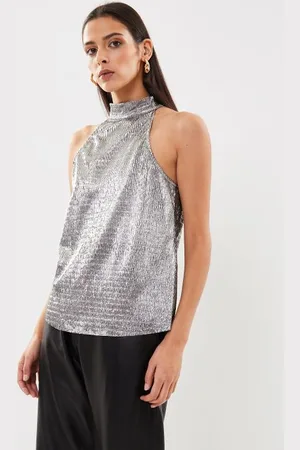 VILA Vifiola Halterneck Top by