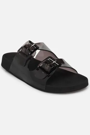 Colors of California Jelly sandal 2 buckles by