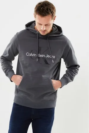 Calvin Klein Seasonal Monologo Regular Hoodie by