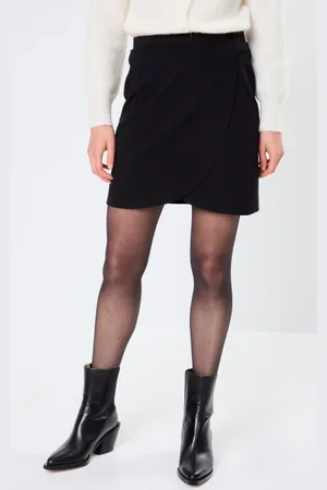 B YOUNG BYPARRIN WRAP MINI SKIRT - by