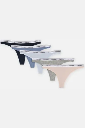 Calvin Klein Thong 5Pk 000QD5221E by