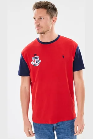 Ralph Lauren Sscnclsm3-Short Sleeve-T-Shirt by