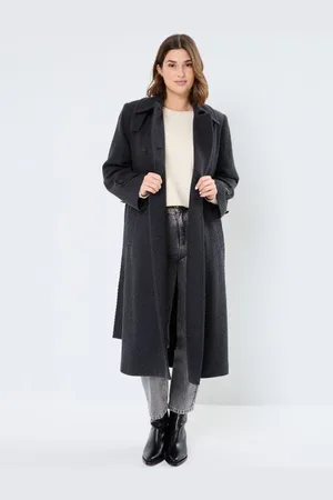 SELECTED SLFUNA WOOL TRENCH COAT by