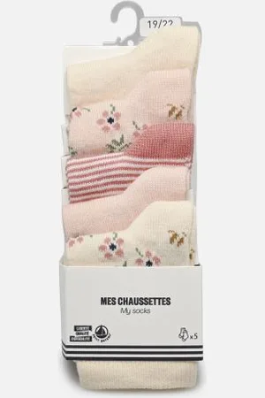 Petit Bateau 5 Paires Chaussettes A0B8P01 by