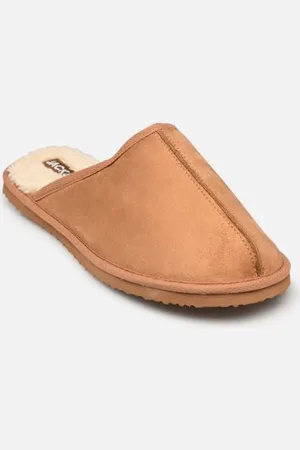 JACK & JONES JFWDUDELY MICROFIBER SLIPPER ALMOND SN by
