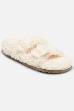 Colors of California Furry slipper plastic buckle by