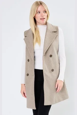 B YOUNG BYCILIA WAISTCOAT - by
