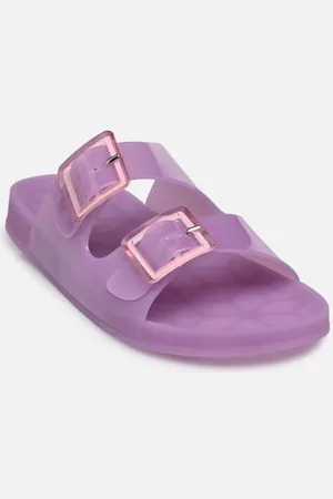 Colors of California Jelly sandal 2 buckles by