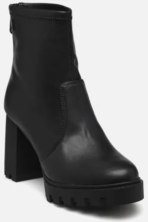 Calvin Klein HEEL PLATFORM ZIP BOOT MG NAPPA by