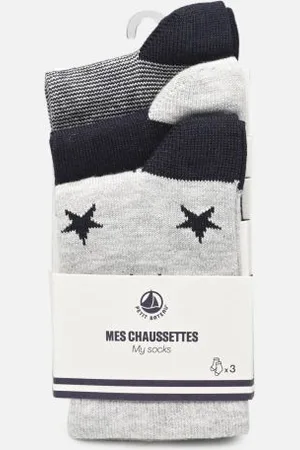 Petit Bateau Chaussettes X3 by