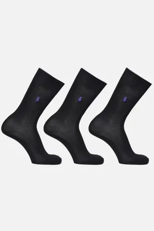 Ralph Lauren Mercerized Socks 3 Pack by