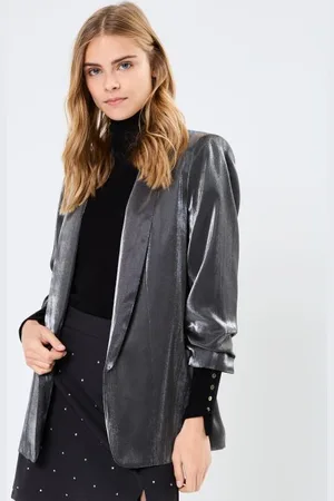 Pieces Pcbosella 3/4 Shiny Blazer Noos Bc by