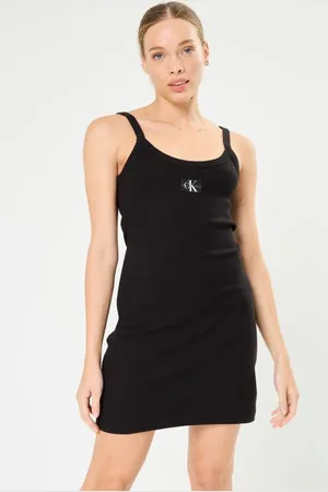 Calvin Klein Woven Label Rib Tank J20J223516 by
