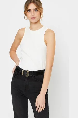 SELECTED Slfanna O-Neck Tank Top Noos by