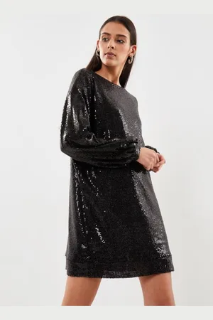 Pieces PCFAWN LS SWEAT DRESS by