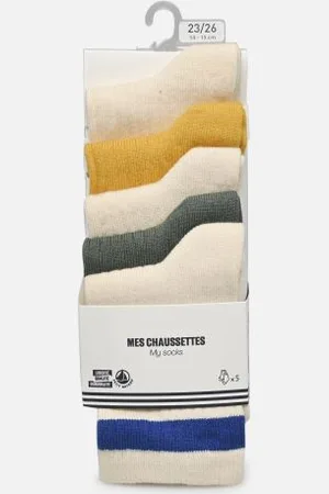 Petit Bateau 5 Paires Chaussettes A0B8100 by