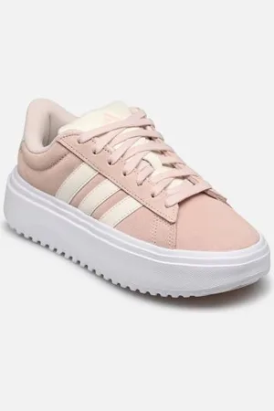 adidas Grand Court Platform Suede W by