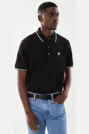 Lyle &amp; scott Flatback Pique Tipped Polo Shirt by