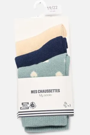Petit Bateau 3 Paires Chaussettes A0B7H02 by