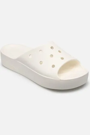 Crocs Classic Platform Slide Whi by