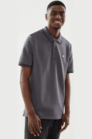 Lyle &amp; scott Flatback Pique Tipped Polo Shirt by