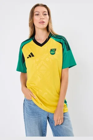 adidas Maillot de foot Jamaique JFF H JSY W - Unisexe by