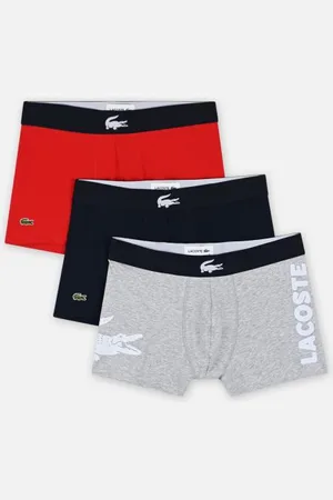 Lacoste Pack De 3 Boxers Courts by