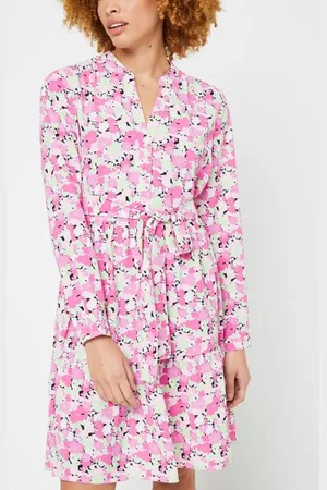 SELECTED Slfmivi Ls Short Aop Dress B Noos by