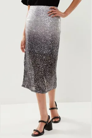 Pieces PCDELPHIA HW PENCIL SLIT SKIRT by