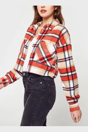 Noisy May Nmflanny Semi Cropped Shirt Bg by