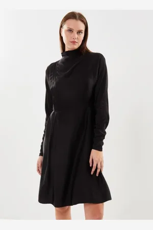 SELECTED Slfalana Ls Short Satin Dress B by