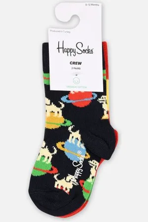 Happy Socks 2-Pack Kids Laika Sock by