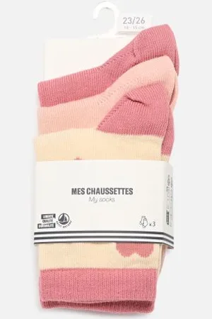 Petit Bateau 3 Paires Chaussettes A0B8W01 by