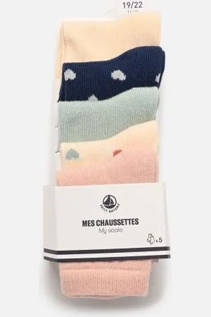 Petit Bateau 5 Paires Chaussettes by