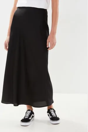 VILA Viellette Hw Long Skirt/Su - Noos by