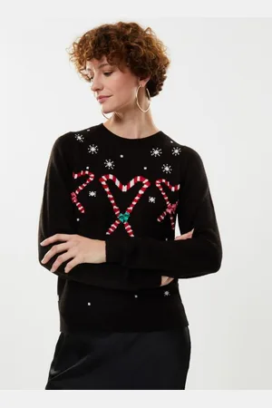 VERO MODA Vmcandyheart Ls O-Neck Pullover Xmas by