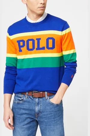 Ralph Lauren Pull logo Polo en coton by