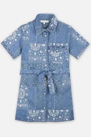 Tommy Hilfiger Bandana Denim Dress by