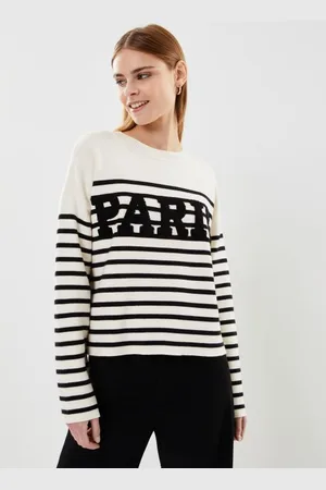 VERO MODA Vmaria Paris Ls O-Neck Pullover Ga by