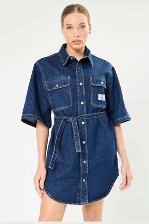 Calvin Klein Utility Belted Shirt J20J224748 by