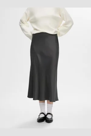 SELECTED Slflena Hw Midi Skirt Noos by
