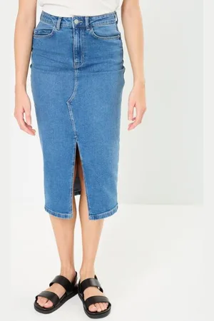 Noisy May NMKATH NW SLIT MIDI SKIRT VI477MB NOOS by