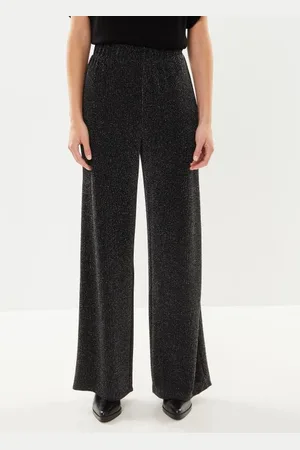 Pieces PCLINA HW WIDE PANTS by