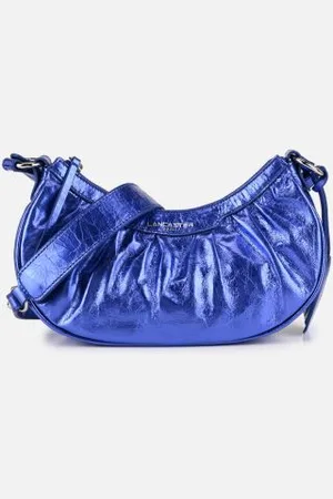 Lancaster Sac trotteur Zippé Rétro Chouchou Nacré by