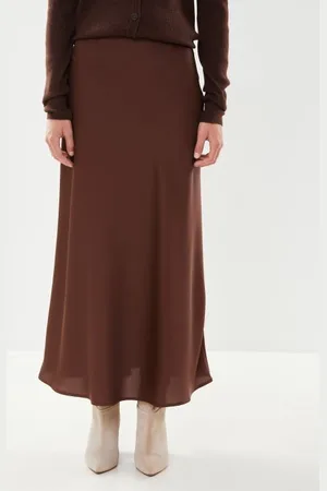 VILA Viellette Hw Long Skirt/Su - Noos by