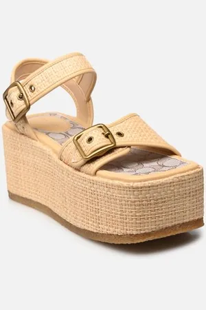 Coach Naomi Raffia Flatfor by