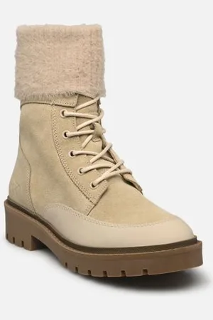 Calvin Klein COMBAT MID LACE UP BOOT WL by