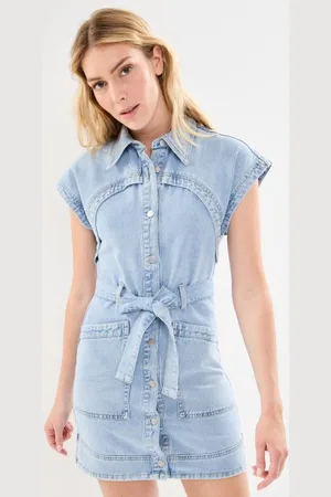VILA Vimari S/L Short Denim Dress/Rou by