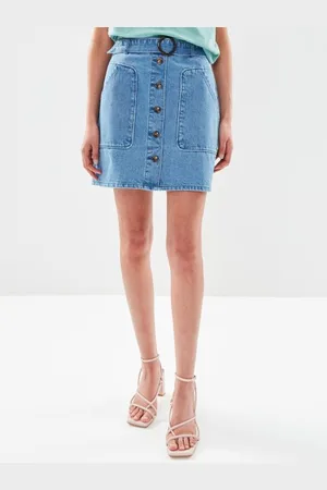 VERO MODA Vmannora Hr But Short Denim Skirt Lcs by